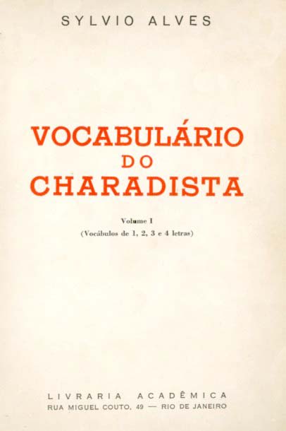 VOCABULARIO DO CHARADISTA
