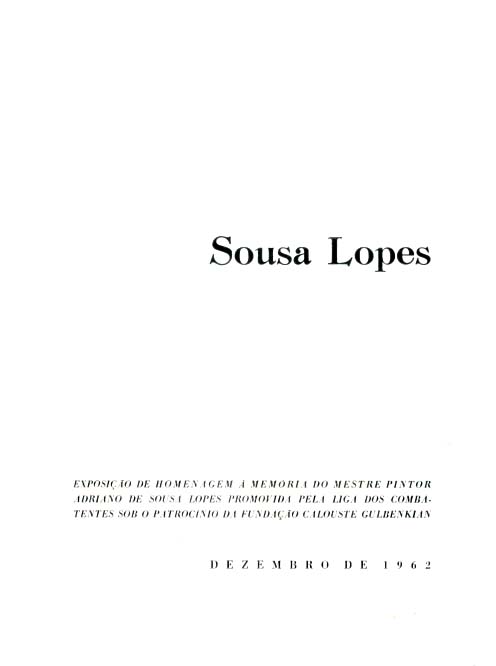 SOUSA LOPES