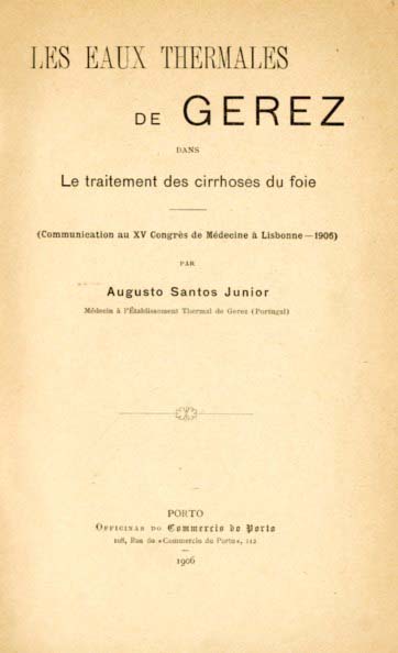 EAUX THERMALES DE GERES DANS LE TRAITEMENT DES CIRRHOSES DU FOI