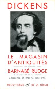 MAGASIN D'ANTIQUITES. BARNABE RUDGE