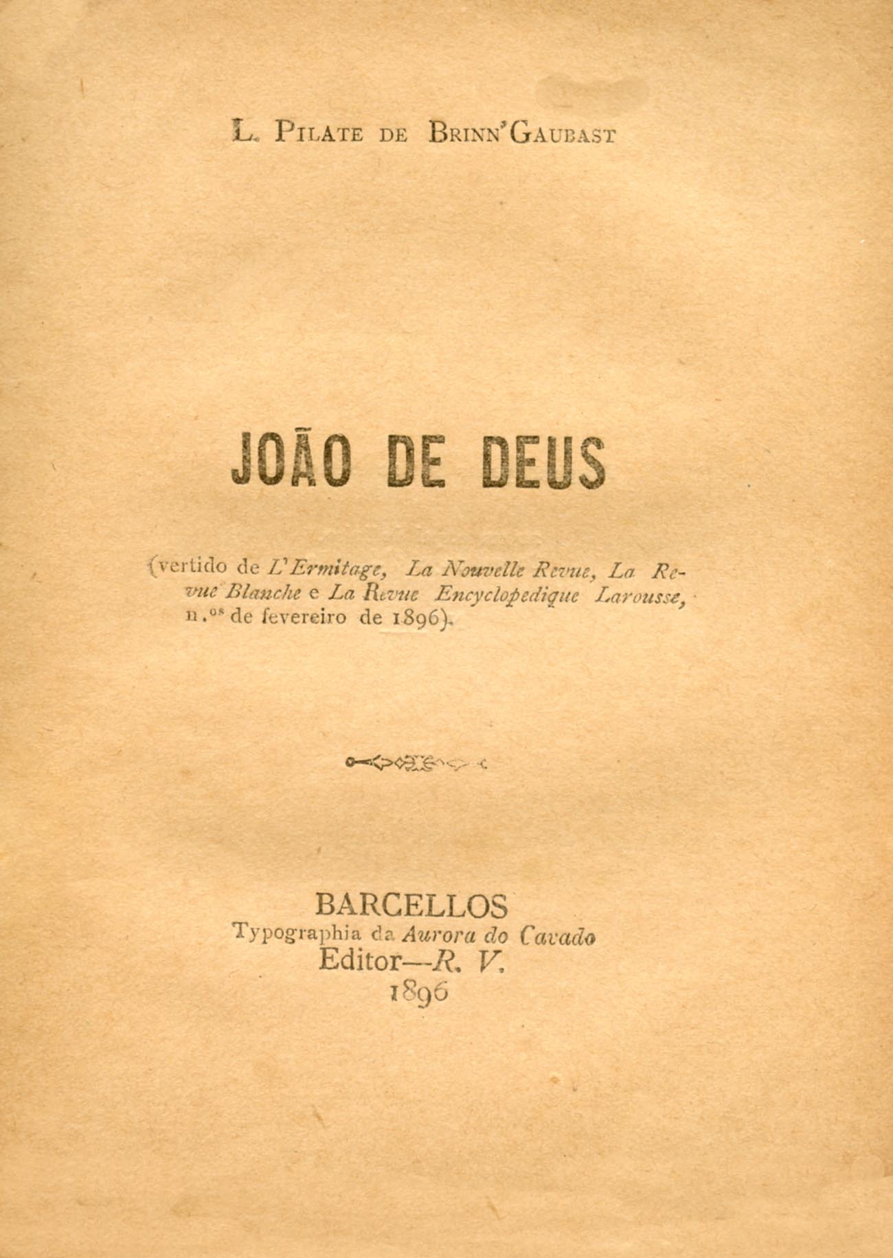JOAO DE DEUS