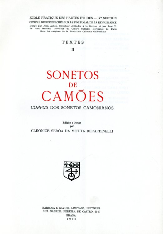 SONETOS DE CAMOES