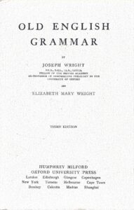 OLD ENGLISH GRAMMAR