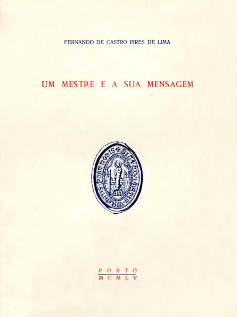 UM MESTRE E A SUA MENSAGEM