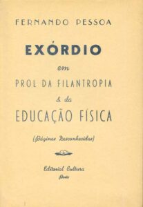 EXORDIO EM PROL DA FILANTROPIA E DA EDUCAÇAO FISICA