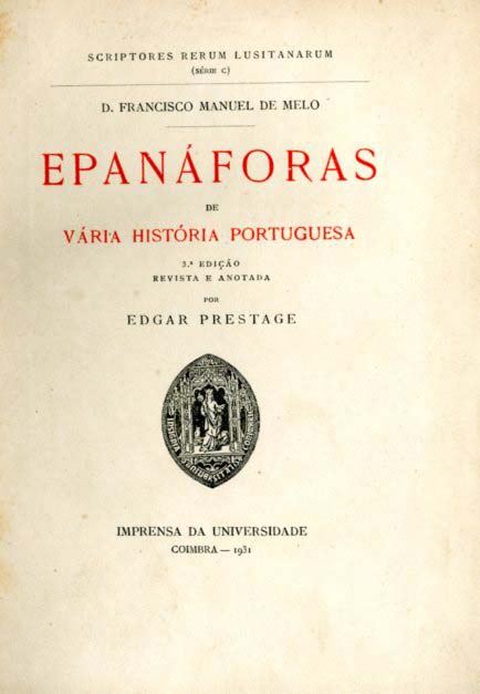 EPANAFORAS DE VARIA HISTORIA PORTUGUESA