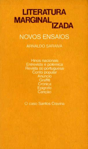 LITERATURA MARGINALIZADA. Novos ensaios