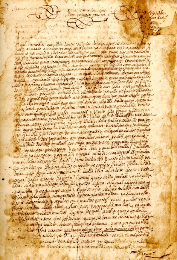 LIBRO COPIADOR DE CRISTOBAL COLON