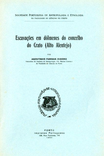 ESCAVAÇOES EM DOLMENS DO CONCELHO DO CRATO