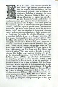 Alvara por que Vossa Magestade ha por bem erigir em Vila o lugar da Cuba servind