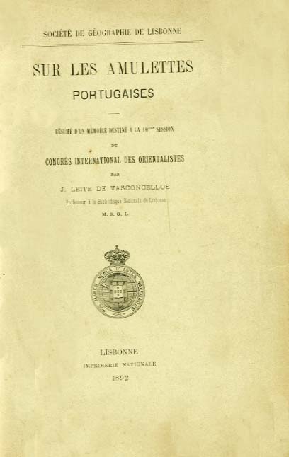 SUR LES AMULETTES PORTUGAISES