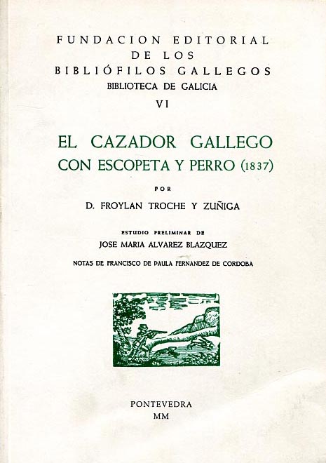 CAZADOR GALLEGO CON ESCOPETA Y PERRO (1837)