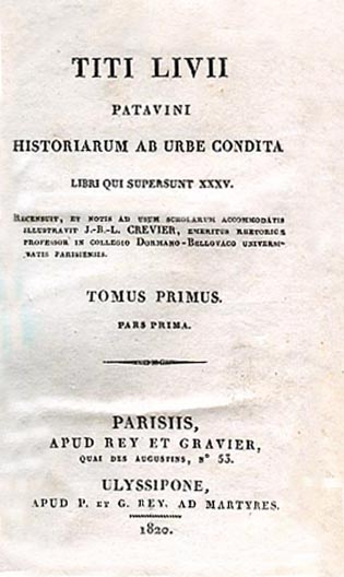 HISTORIARUM AB URBE CONDITA