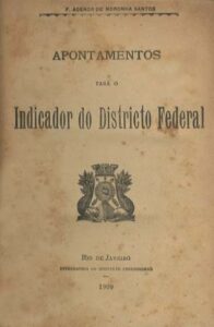 APONTAMENTOS PARA O INDICADOR DO DISTRITO FEDERAL