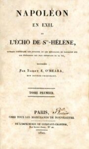 NAPOLEON EN EXIL OU L'ECCHO DE SAINTE HELENE