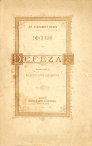 DISCURSO DE DEFESA proferido na causa de D. Marinha Correia em 8 de maio de 1886
