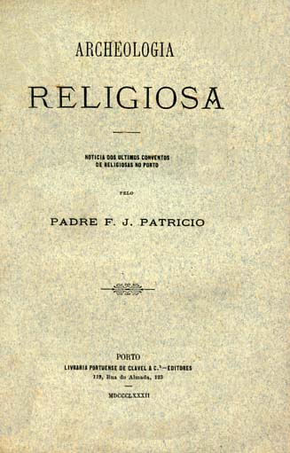 ARQUEOLOGIA RELIGIOSA