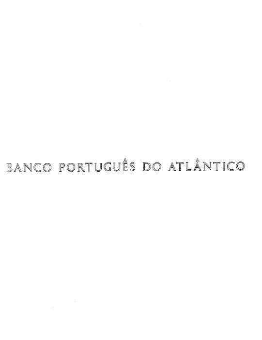 BANCO PORTUGUES DO ATLANTICO