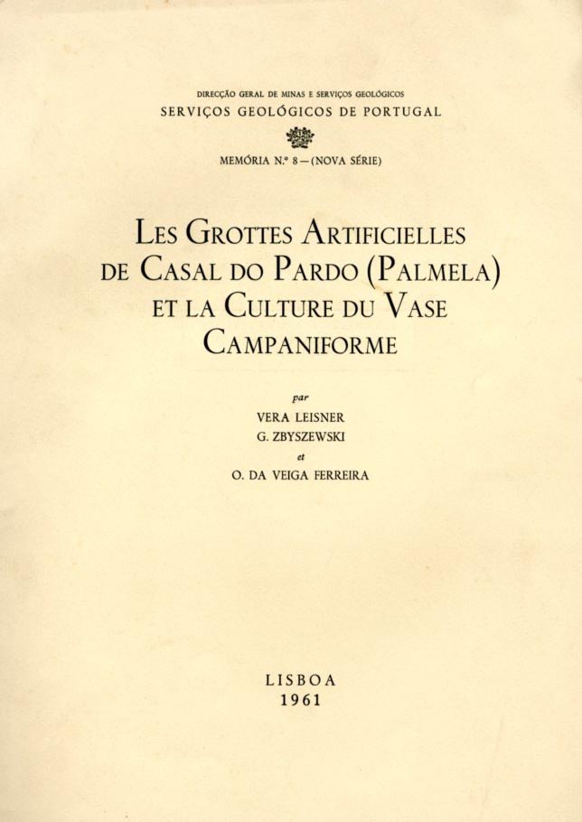 GROTTES ARTIFICIELLES DE CASAL DO PARDO PALMELA ET LA CULTURE DU VASE CAMPANIFOR