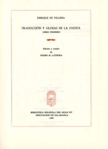 TRADUCCION Y GLOSAS DE LA 'ENEIDA'