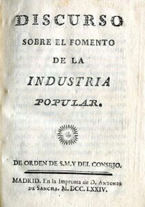 DISCURSO SOBRE EL FOMENTO DE LA INDUSTRIA POPULAR