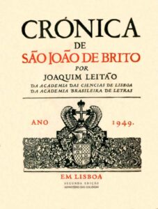 CRONICA DE SAO JOAO DE BRITO