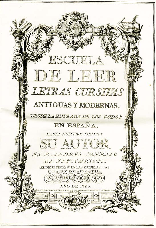 ESCUELA DE LEER LETRAS CURSIVAS ANTIGUAS Y MODERNAS