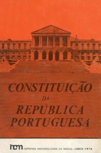 CONSTITUIÇAO DA REPUBLICA PORTUGUESA