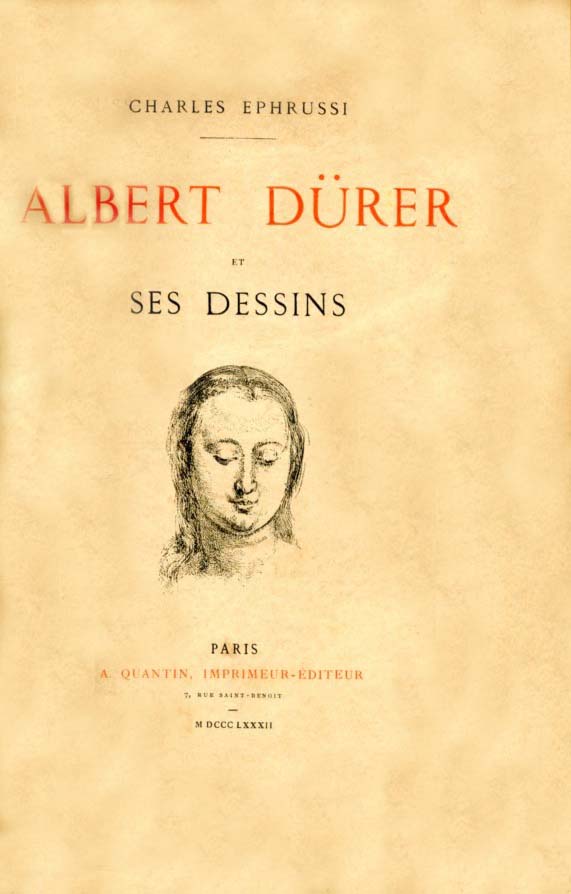 ALBERT DURER ET SES DESSINS