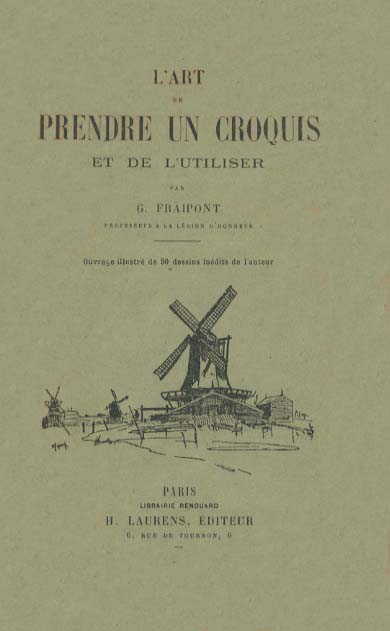 ART DE PRENDRE UN CROQUIS ET DE L’UTILISER