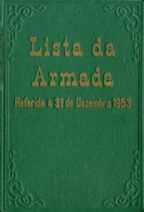 LISTA DA ARMADA REFERIDA A 31 DE DEZEMBRO DE 1953
