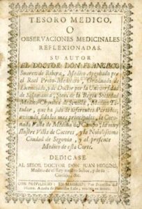 TESORO MEDICO O OBSERVACIONES MEDICINALES REFLEXIONADAS