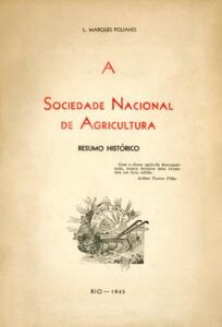 SOCIEDADE NACIONAL DE AGRICULTURA