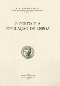 PORTO E A POPULAÇAO DE LISBOA