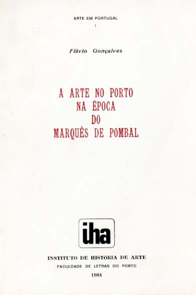 ARTE NO PORTO NA EPOCA DO MARQUES DE POMBAL