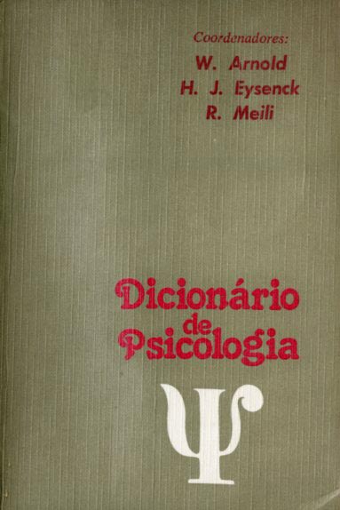 DICIONARIO DE PSICOLOGIA