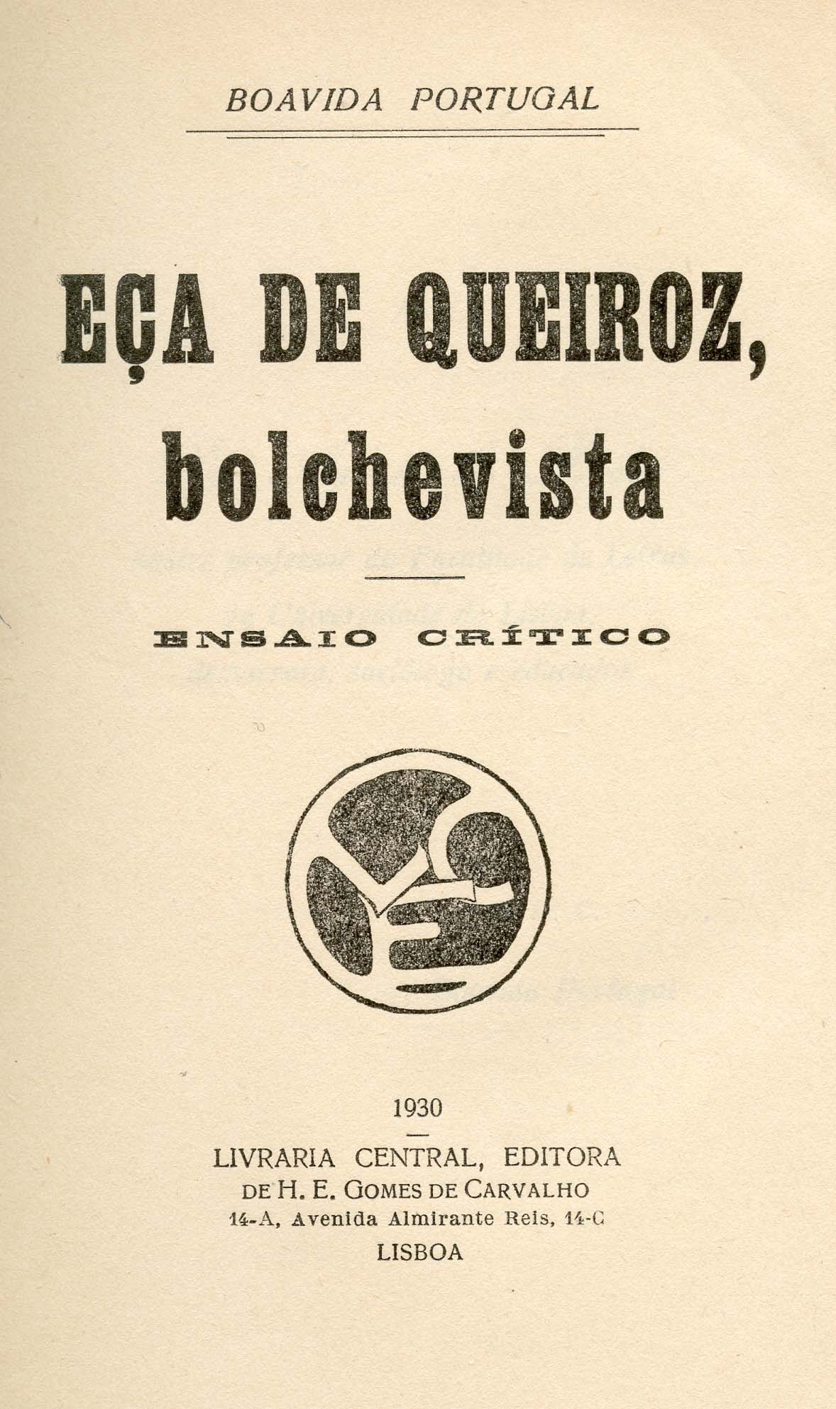 EÇA DE QUEIROS BOLCHEVISTA