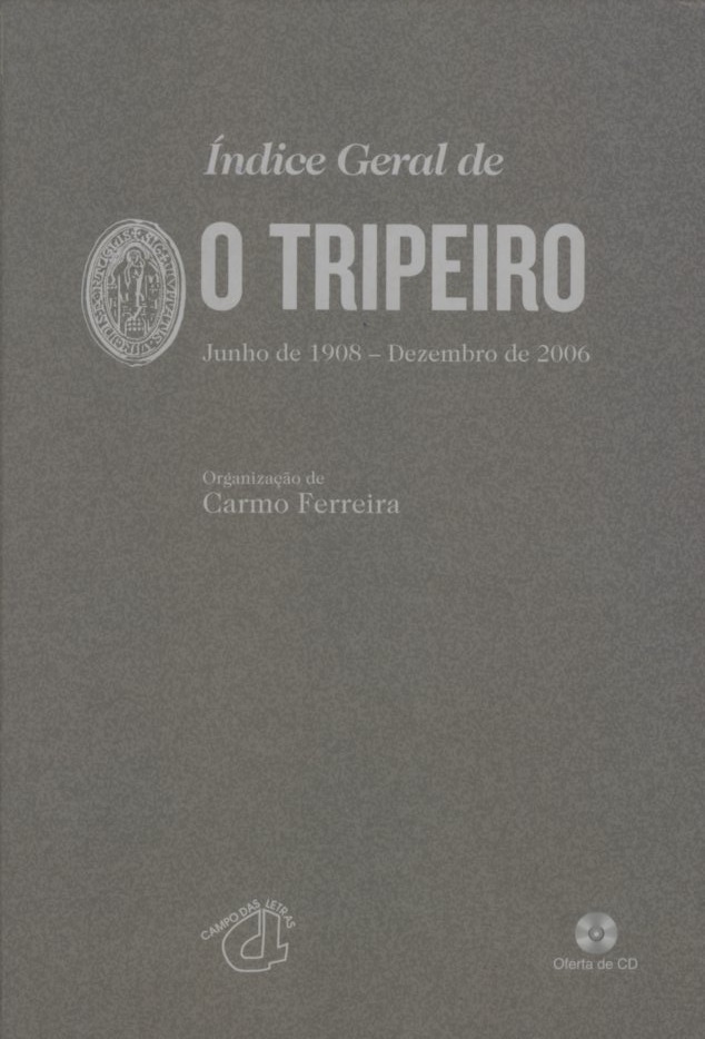 INDICE GERAL DE O TRIPEIRO