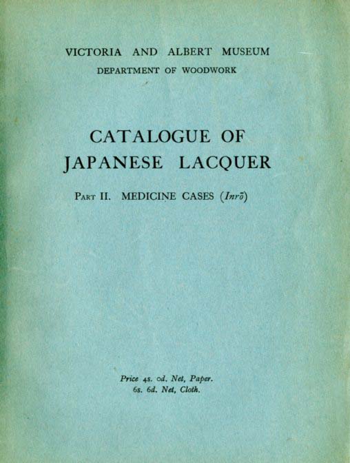 CATALOGUE OF JAPANESE LACQUEUR
