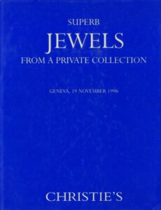 SUPERB JEWELS FROM A PRIVATE COLLECTION
