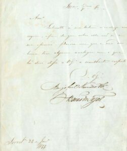 CARTA DATADA: 1844/01/24 (Secretª)