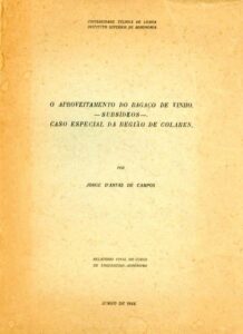 APROVEITAMENTO DO BAGAÇO DE VINHO