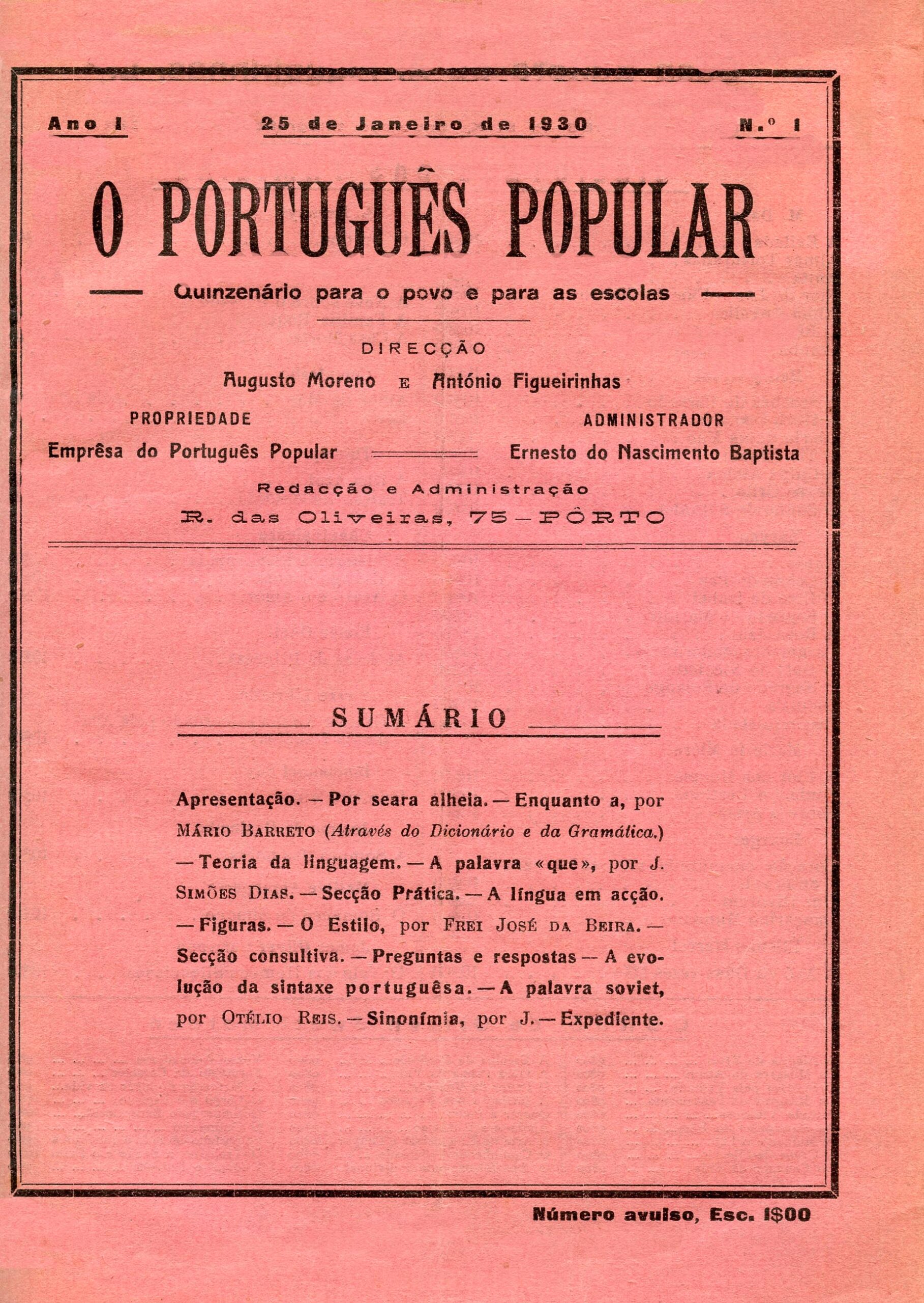 PORTUGUES POPULAR