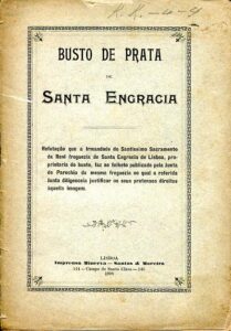 BUSTO DE PRATA DE SANTA ENGRACIA