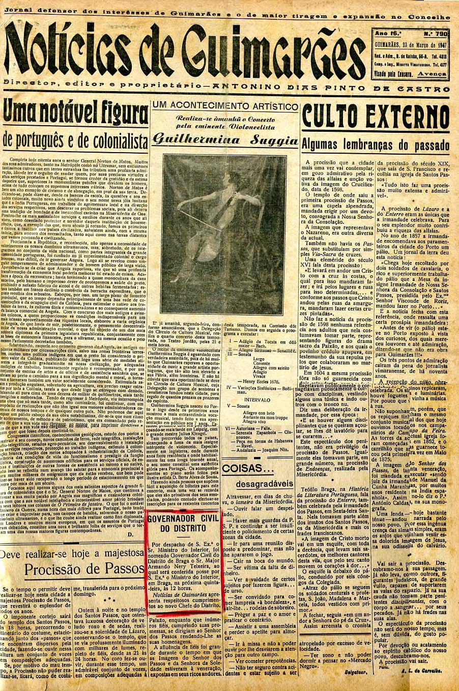 NOTICIAS DE GUIMARAES & COMERCIO DE GUIMARAES