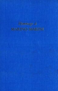 HOMMAGE A MARINO MARINI