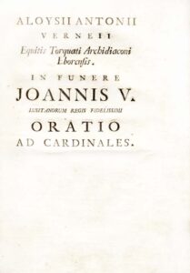 ORATIO AD CARDINALES