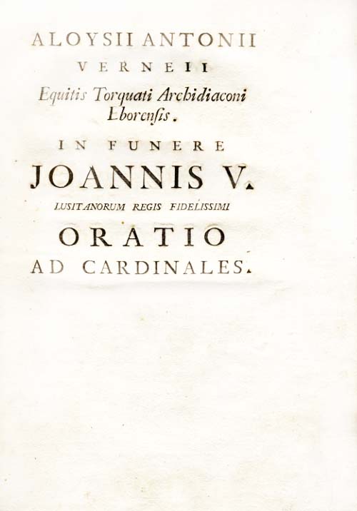 ORATIO AD CARDINALES