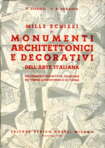 MILLE SCHIZZI DI MONUMENTI ARCHITETTONICI E DECORATIVI DELL’ARTE ITALIANA