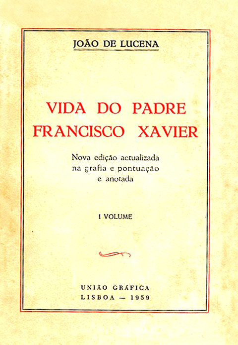 VIDA DO PADRE FRANCISCO XAVIER